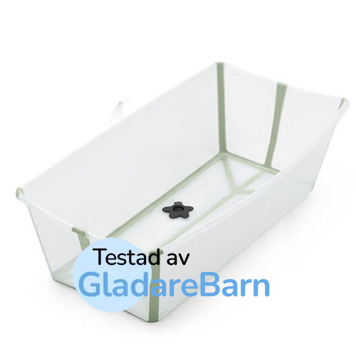 Stokke Flexi Bath badbalja XL, transparent grön